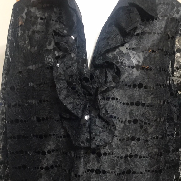 Outfit woman black top (1X) - Picture 2 of 3